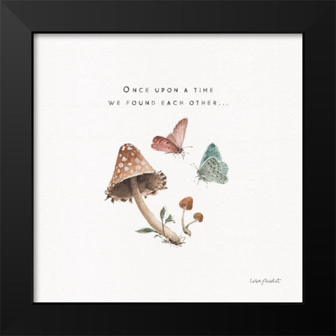 Storybook 03 Black Modern Wood Framed Art Print by Audit, Lisa