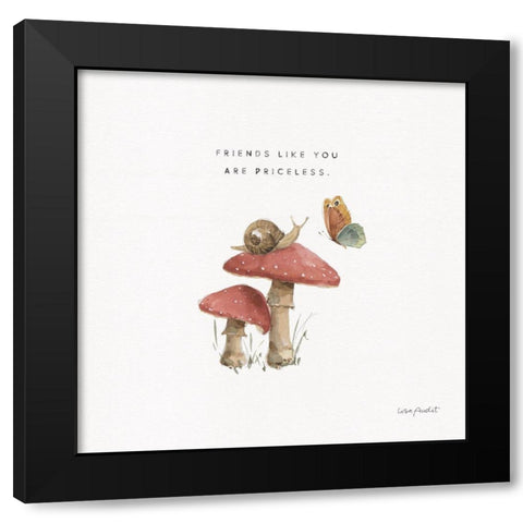 Storybook 04 Black Modern Wood Framed Art Print with Double Matting by Audit, Lisa