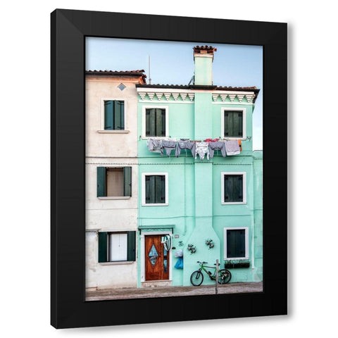 A Simple Life Black Modern Wood Framed Art Print by Head, Danny