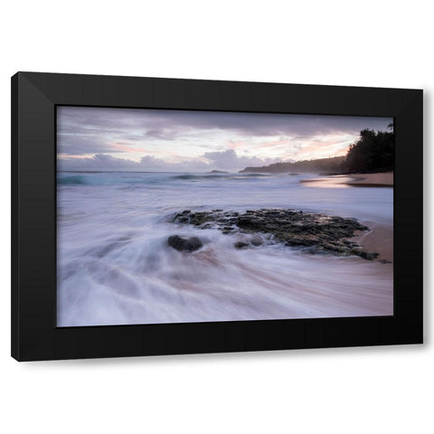 Pale Sunrise198904 Black Modern Wood Framed Art Print by Head, Danny