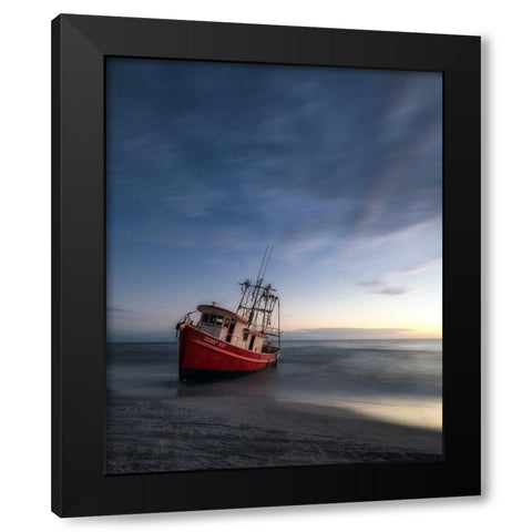Last Light Black Modern Wood Framed Art Print by Head, Danny