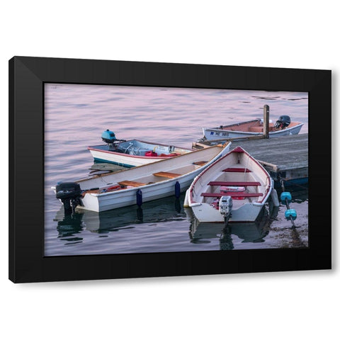 Sharing Spaces I Black Modern Wood Framed Art Print by Head, Danny