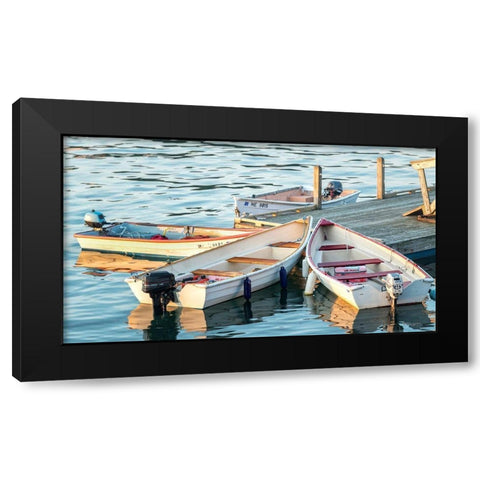 Sharing Spaces II Black Modern Wood Framed Art Print with Double Matting by Head, Danny