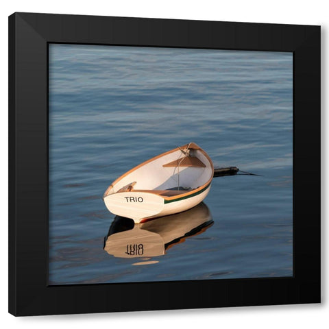 Trio I Black Modern Wood Framed Art Print by Head, Danny