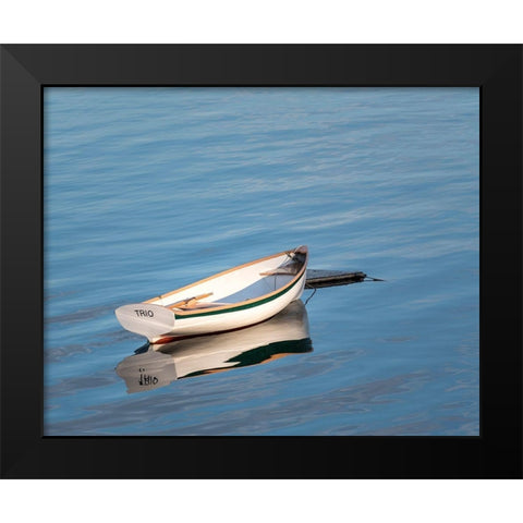 Trio II Black Modern Wood Framed Art Print by Head, Danny