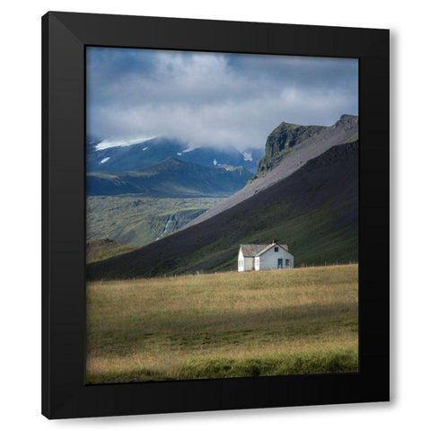 Isolation II Black Modern Wood Framed Art Print by Head, Danny