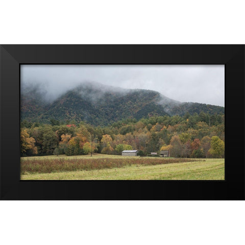 The Homestead Black Modern Wood Framed Art Print by Head, Danny