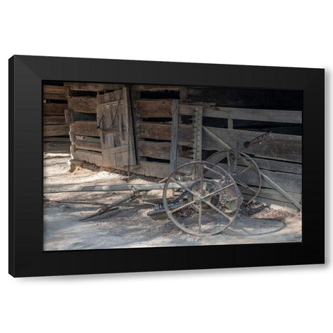 Antiques I Black Modern Wood Framed Art Print with Double Matting by Head, Danny