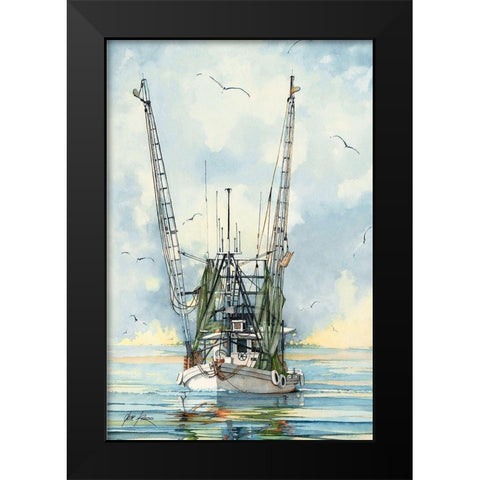 The Classic Black Modern Wood Framed Art Print by Rizzo, Gene