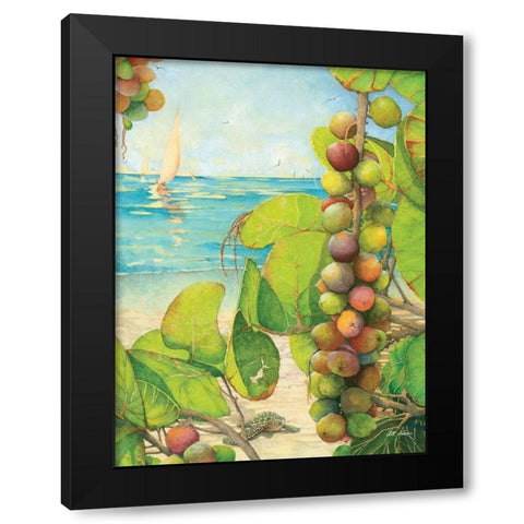 Coming Home Black Modern Wood Framed Art Print with Double Matting by Rizzo, Gene