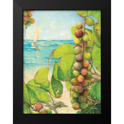 Coming Home Black Modern Wood Framed Art Print by Rizzo, Gene