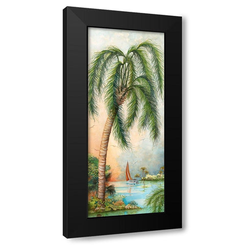 Sail Away-2 Black Modern Wood Framed Art Print by Rizzo, Gene