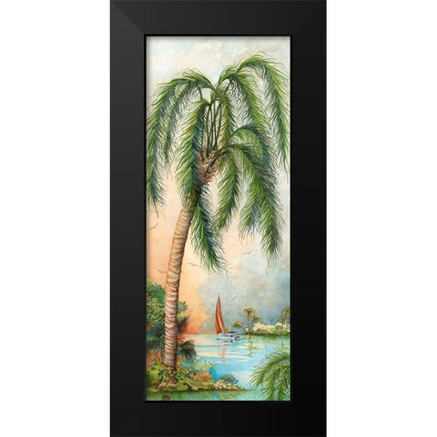 Sail Away-2 Black Modern Wood Framed Art Print by Rizzo, Gene