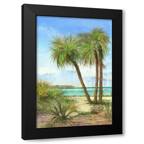 Sweet Spot Black Modern Wood Framed Art Print by Rizzo, Gene