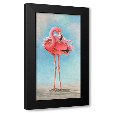 Flamingo - Sam Black Modern Wood Framed Art Print by Rizzo, Gene