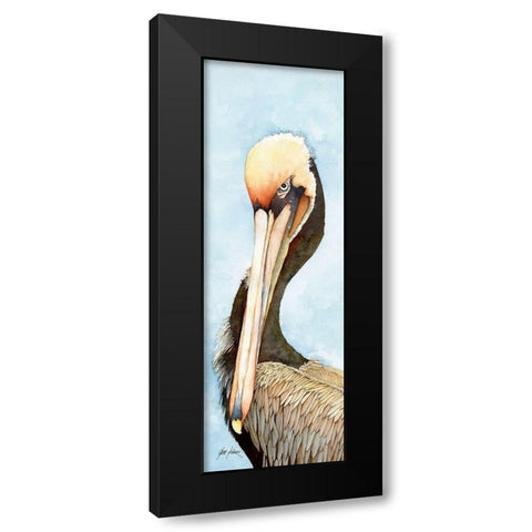 Heres Looking At You Black Modern Wood Framed Art Print with Double Matting by Rizzo, Gene