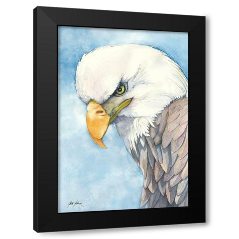 Never, Ever Forget Black Modern Wood Framed Art Print by Rizzo, Gene