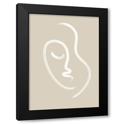 Dreaming Black Modern Wood Framed Art Print with Double Matting by Ratcliffe, Tiffany