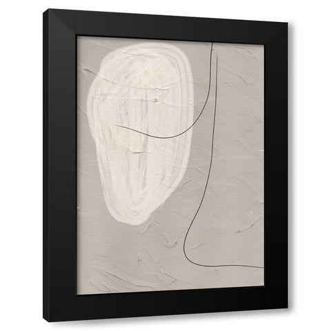 Liminal No.1 Black Modern Wood Framed Art Print by Ratcliffe, Tiffany