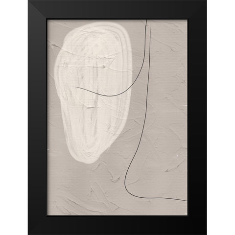 Liminal No.1 Black Modern Wood Framed Art Print by Ratcliffe, Tiffany