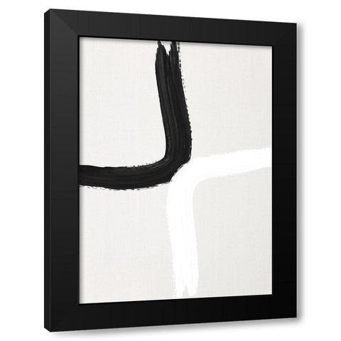 The Arches No.2 Black Modern Wood Framed Art Print with Double Matting by Ratcliffe, Tiffany