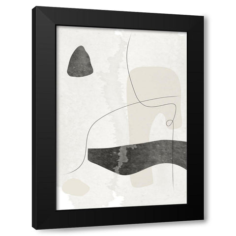 Wonder No.1 Black Modern Wood Framed Art Print by Ratcliffe, Tiffany