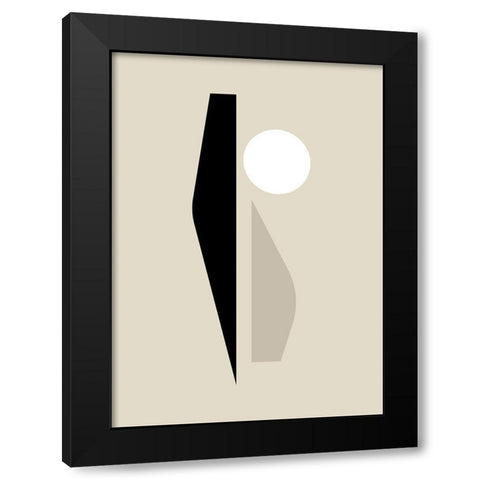 Shard I Black Modern Wood Framed Art Print by Ratcliffe, Tiffany