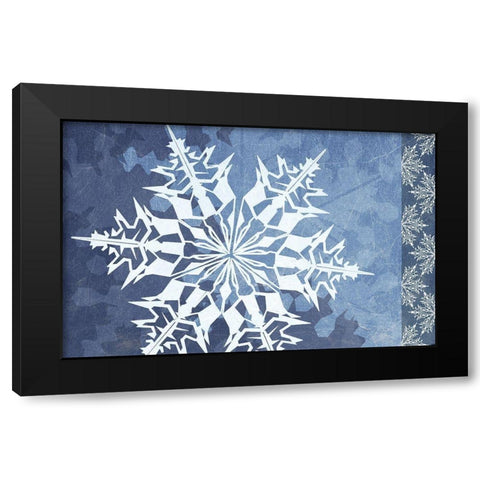 Cristal de Glace III Black Modern Wood Framed Art Print by Art Licensing Studio