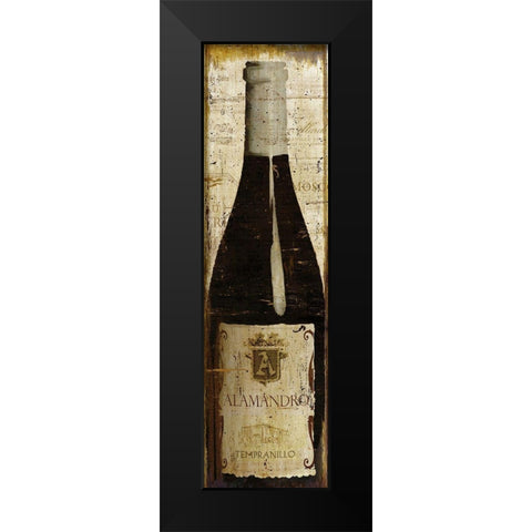 European Sample II-c Black Modern Wood Framed Art Print by Art Licensing Studio