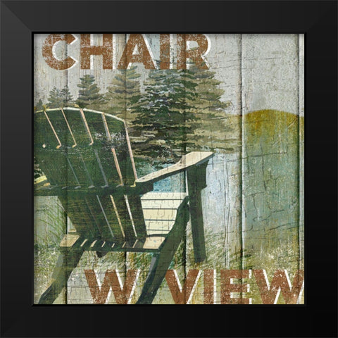 Open Season Viewing Black Modern Wood Framed Art Print by Art Licensing Studio