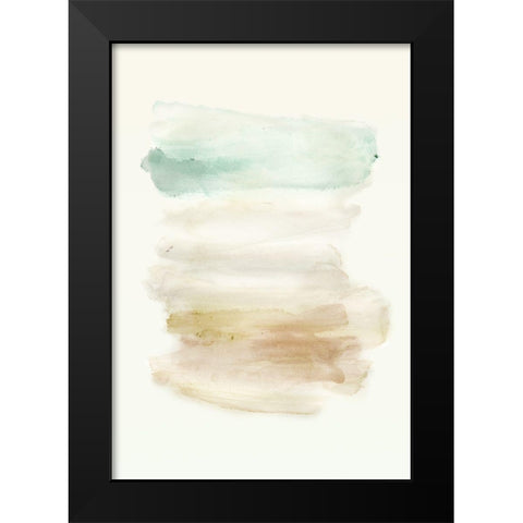 Water flow 2 Black Modern Wood Framed Art Print by Art Licensing Studio