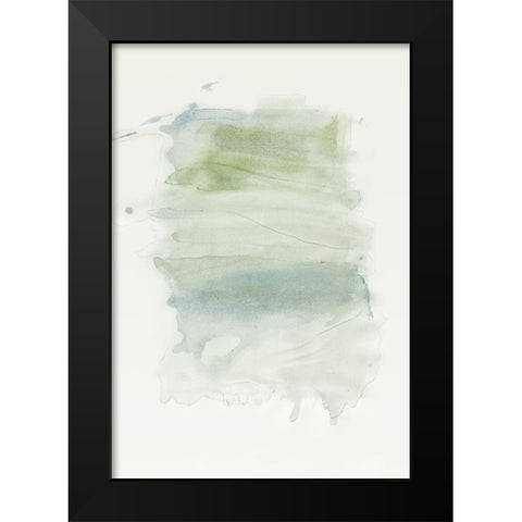 Water flow 4 Black Modern Wood Framed Art Print by Art Licensing Studio
