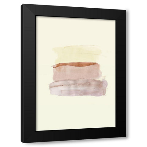 Water flow 5 Black Modern Wood Framed Art Print by Art Licensing Studio