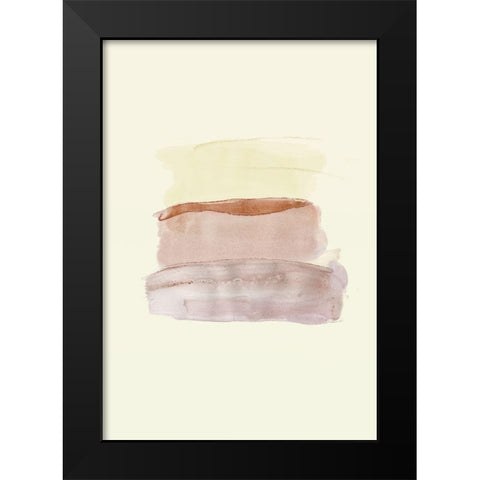 Water flow 5 Black Modern Wood Framed Art Print by Art Licensing Studio