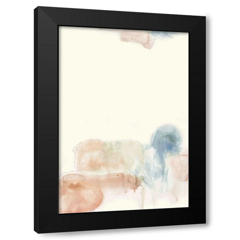 Water flow 6 Black Modern Wood Framed Art Print by Art Licensing Studio