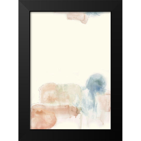Water flow 6 Black Modern Wood Framed Art Print by Art Licensing Studio