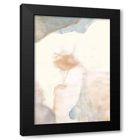 Water flow 7 Black Modern Wood Framed Art Print with Double Matting by Art Licensing Studio