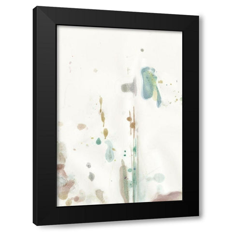 Water spot 2 Black Modern Wood Framed Art Print by Art Licensing Studio