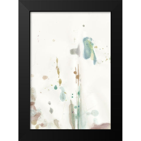 Water spot 2 Black Modern Wood Framed Art Print by Art Licensing Studio