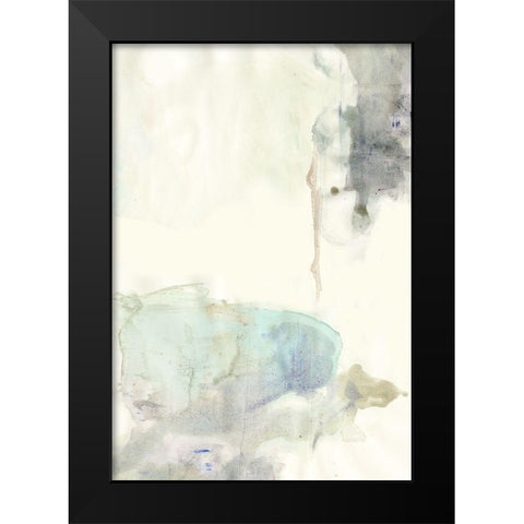 Water weed 1 Black Modern Wood Framed Art Print by Art Licensing Studio
