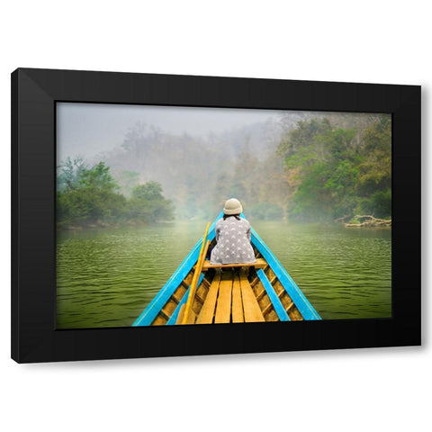 Destiny Thailand - 127 Black Modern Wood Framed Art Print by Heine, Ben