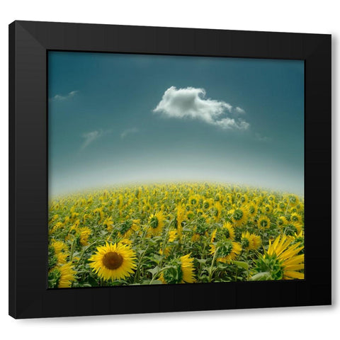Be Unique Black Modern Wood Framed Art Print by Heine, Ben