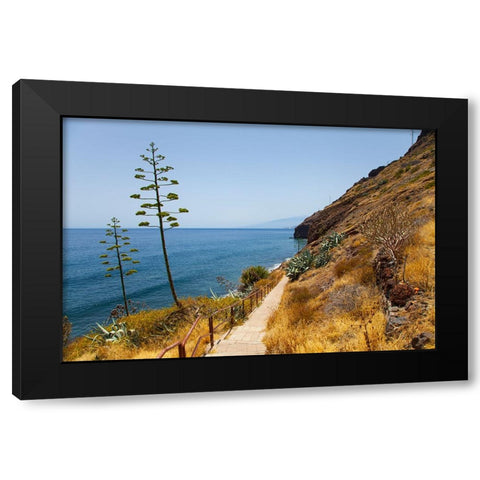 Lanzarote - Tenerife Black Modern Wood Framed Art Print by Heine, Ben