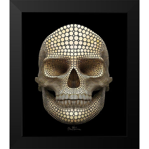 Remembering what I am 2 Black Modern Wood Framed Art Print by Heine, Ben