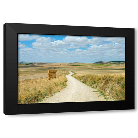 Santiago de Compostela pilgrimage - 165 Black Modern Wood Framed Art Print by Heine, Ben