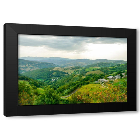 Santiago de Compostela pilgrimage - 235 Black Modern Wood Framed Art Print by Heine, Ben
