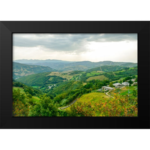 Santiago de Compostela pilgrimage - 235 Black Modern Wood Framed Art Print by Heine, Ben
