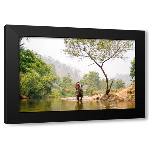 Thailand - 36 Black Modern Wood Framed Art Print by Heine, Ben