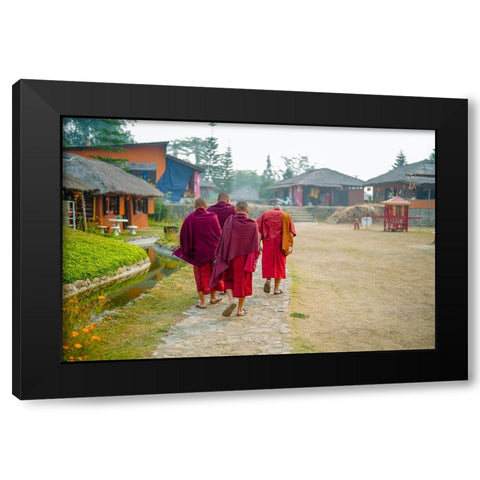 Thailand - 61 Black Modern Wood Framed Art Print by Heine, Ben