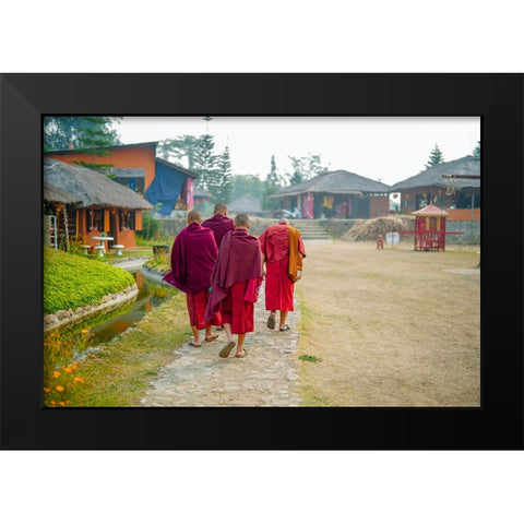 Thailand - 61 Black Modern Wood Framed Art Print by Heine, Ben